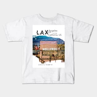 Los Angeles airport Kids T-Shirt